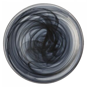 S-art - Talerz płytki czarny 28 cm - Elements Glass (321910)