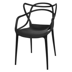 Ras krzesło loftowe czarne