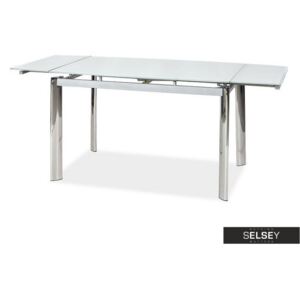 Stół rozkładany Estrada 120(180)x80 cm biały