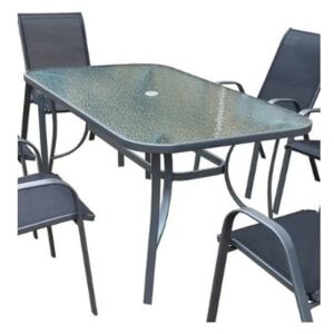 Stół z blatem z hartowanego szkła Timpana Harbour/Kingston