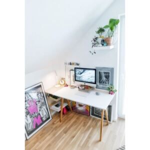 SLIM minimalistyczne biurko w skandynawskim stylu