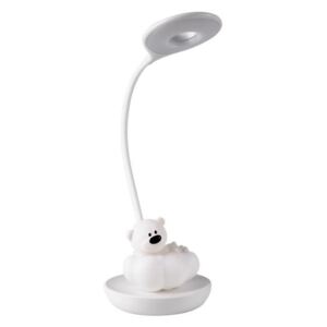 Polux LED Ściemnialna dětská stolní lampička BEAR LED/2,5W/230V biały SA1360