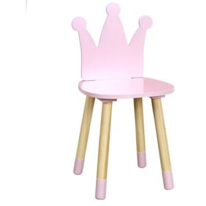 Krzesło dziecięce PUPPE różowe