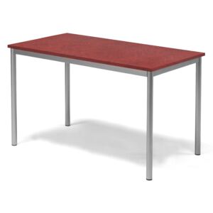 Stół PAX, 200x700x720 mm, linoleum, czerwony