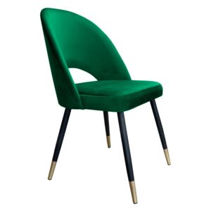 Krzesło ISKAR VELVET GOLD zielone ☞ Kupuj w Sprawdzonych i wysoko Ocenianych sklepach