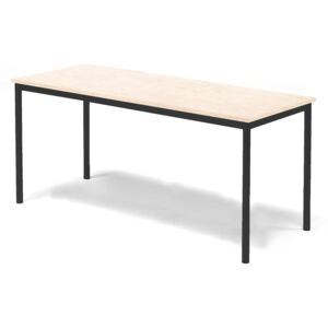 Stół SONITUS, 1600x700x720 mm, linoleum, beżowy
