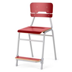 Krzesło Addito, czerwony, wysokość: 500 mm
