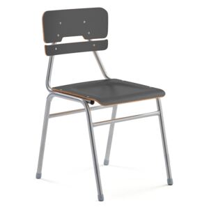 Krzesło Addito, czarny, wysokość: 450 mm