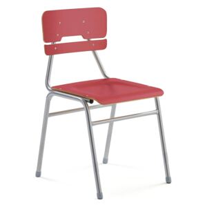 Krzesło Addito, czerwony, wysokość: 450 mm