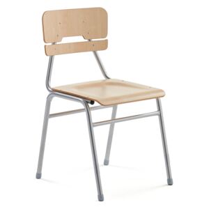 Krzesło Addito, brzoza, wysokość: 450 mm