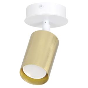 ZEN 1 WHITE 623/1 spot sufitowy reflektor halogen LED regulowany biało-złoty