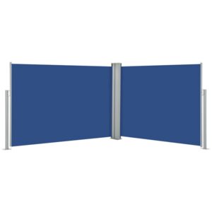 Zwijana markiza boczna, niebieska, 100 x 1000 cm