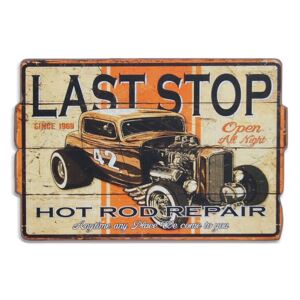 Dekoracyjna tablica "Last stop"