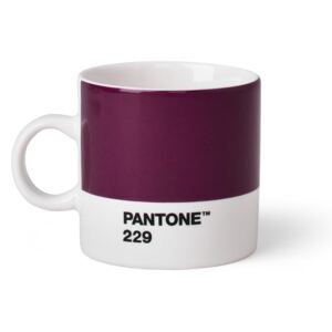Ciemnofioletowy kubek Pantone Espresso, 120 ml