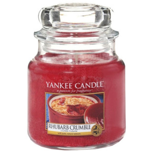 Świeca zapachowa Yankee Candle Ciasto Rabarbaru , 65-90 h