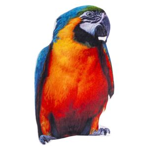 Poduszka profilowana Papuga, 25 x 40 cm