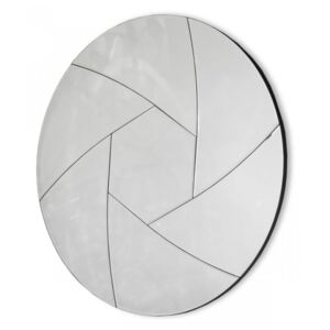Okrągłe lustro w lustrzanej ramie Pallotta