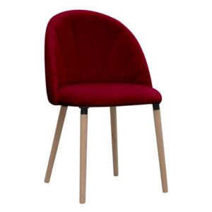 Krzesło ARIANA bordowe ☞ Kupuj w Sprawdzonych i wysoko Ocenianych sklepach