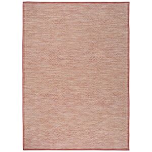 Czerwony dywan Universal Kiara odpowiedni na zewnątrz, 170x120 cm