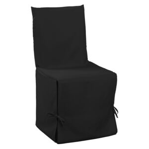Pokrowiec na krzesło 50 x 50 x 50 cm ESSENTIEL, kolor czarny