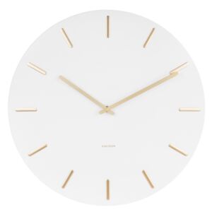 Karlsson KA5716WH Stylowy zegar ścienny, 45 cm