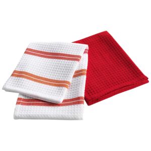 Ręczniki kuchenne CHEF ETOILE 2 sztuki, 50 x 70 cm, kolor czerwony