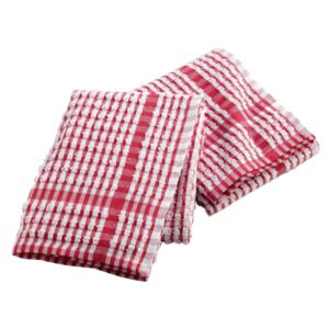 Ręczniki kuchenne MINEO 2 sztuki, 50 x 70 cm, kolor czerwony