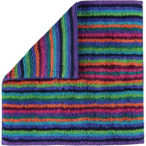 Dywanik łazienkowy Stripes 60 x 60 cm kolorowy ciemny