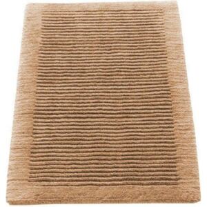 Dywanik łazienkowy Cawo ręcznie tkany 100 x 60 cm piaskowy