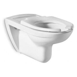 Roca DOSTĘPNA ŁAZIENKA miska WC dla niepełnosprawnych podwieszana z odpływem poziomym 360 x 700 x 480 mm biała z zestawem montażowym A346237000