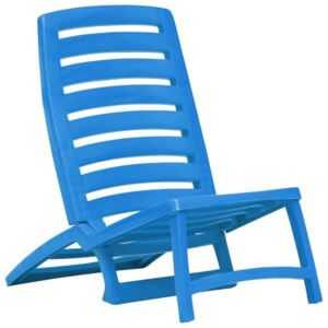 Komplet krzeseł plażowych Lido- niebieski
