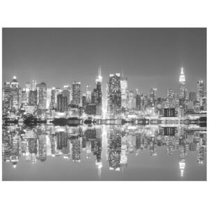 Fototapeta, Manhattan nocą, 2 elementy, 200x150 cm