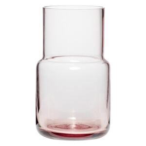 Różowy wazon szklany Hübsch Alstromeria
