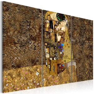 SELSEY Obraz - Klimt inspiracje - Pocałunek 120x80 cm