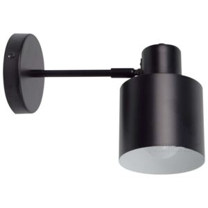 Kinkiet LAMPA ścienna BLACK W0188 Maxlight metalowa OPRAWA reflektorowa czarna