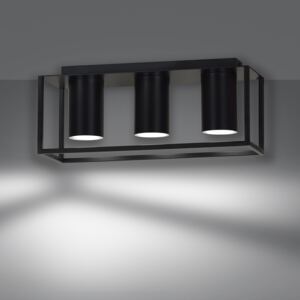 TIPER 3 BLACK spot halogen plafon sufitowy LED czarny najnowszy design