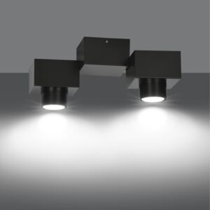 OPTIX 2A BLACK 822/2A lampa sufitowa nowoczesna spot