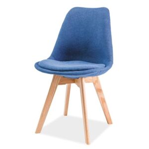 Krzesło Dior Buk Niebieski