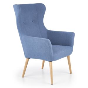 Fotel wypoczynkowy COTTO niebieski