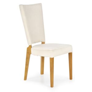 Krzesło ROIS dąb miodowy / kremowy