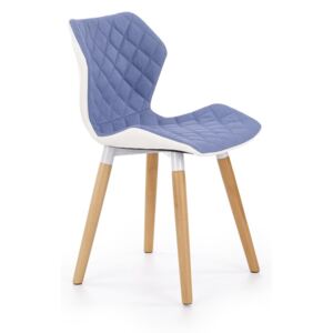 Krzesło K277 biało / niebieskie