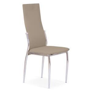 Krzesło K3 chrom/cappuccino
