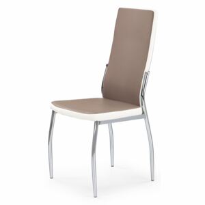 Krzesło K210 cappucino / biały