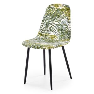 K317 krzesło tapicerka - wielobarwny, nogi-cz