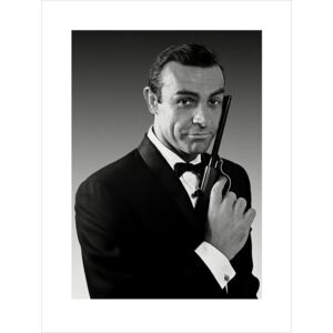 Reprodukcja James Bond 007 - Connery, (60 x 80 cm)