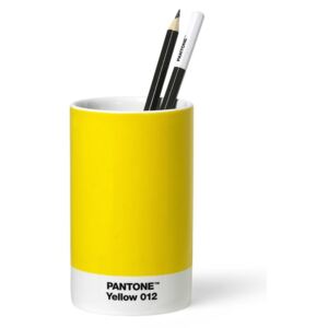 Żółty ceramiczny kubek na ołówki Pantone