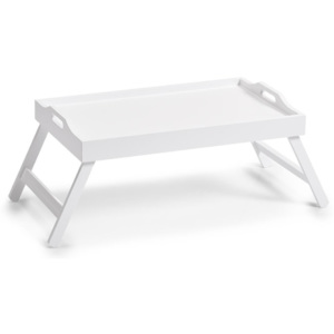 Uniwersalny stolik ze składanymi nóżkami,kolor biały, marki Zeller