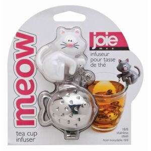 Zaparzaczka do herbaty (biała) Cat MSC