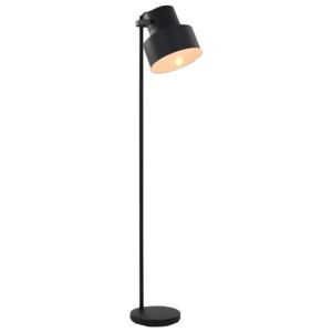 Czarna lampa podłogowa w stylu loftowym - EX137-Solla