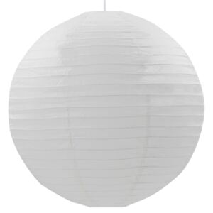 Biała okrągła lampa wisząca papierowa - EX142-Origa